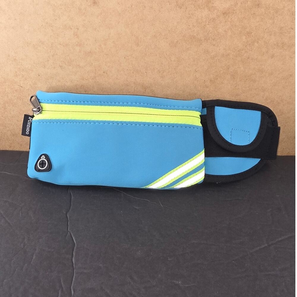 AIKENDO Slim Running Belt right blue